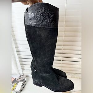 Alberto Fasciani Suede Leather Long Boots